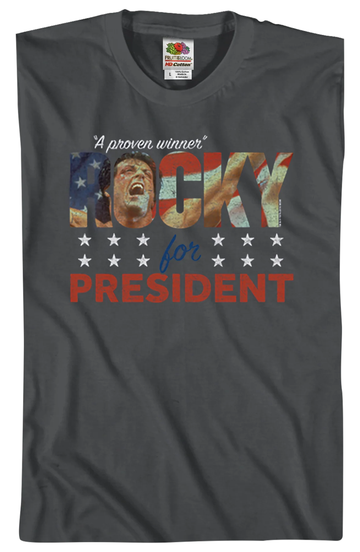 Rocky for President T-Shirt - Image 2