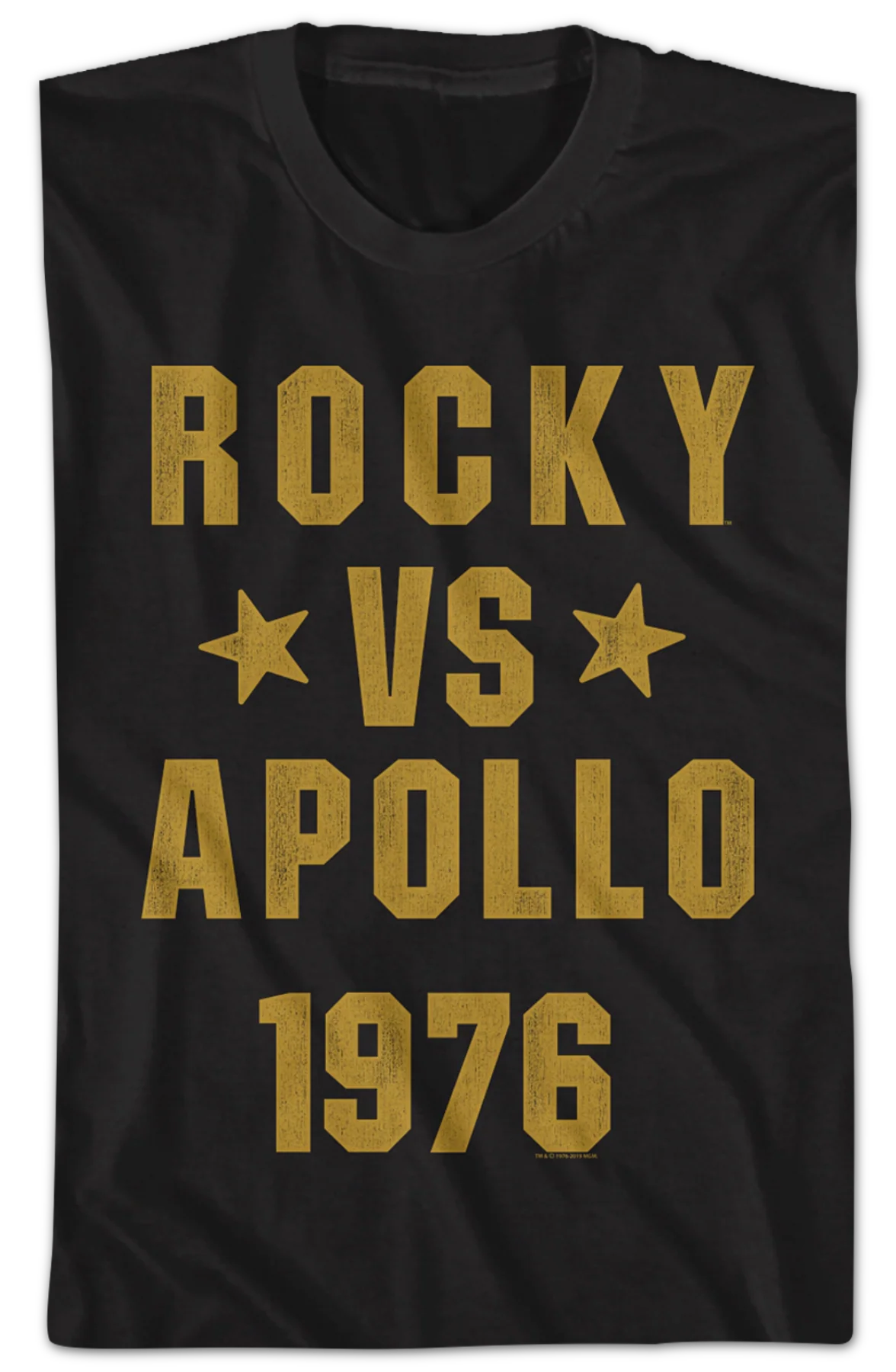 Rocky vs Apollo 1976 Rocky T-Shirt - Image 2