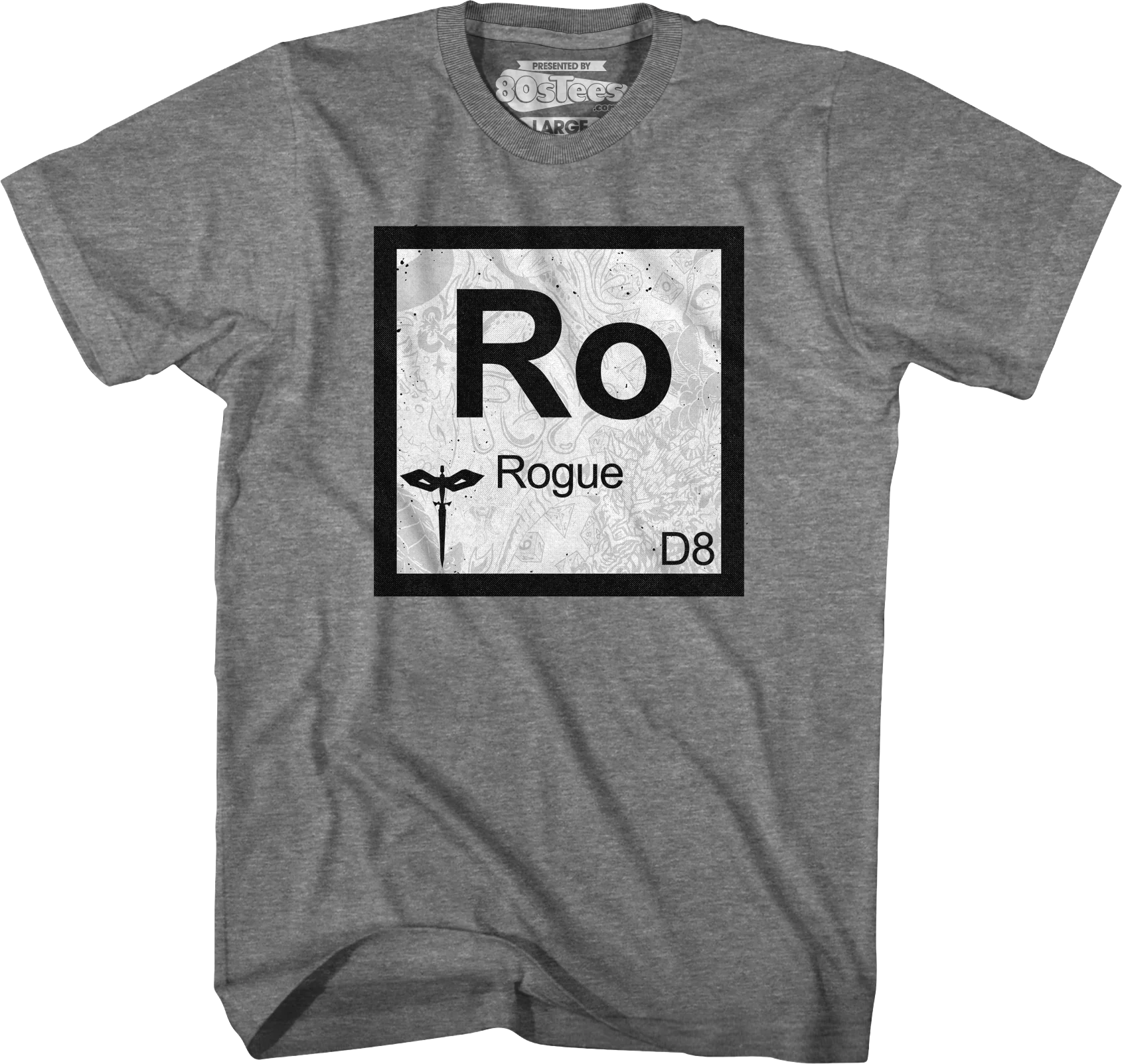 Rogue Element Symbol Dungeons & Dragons T-Shirt
