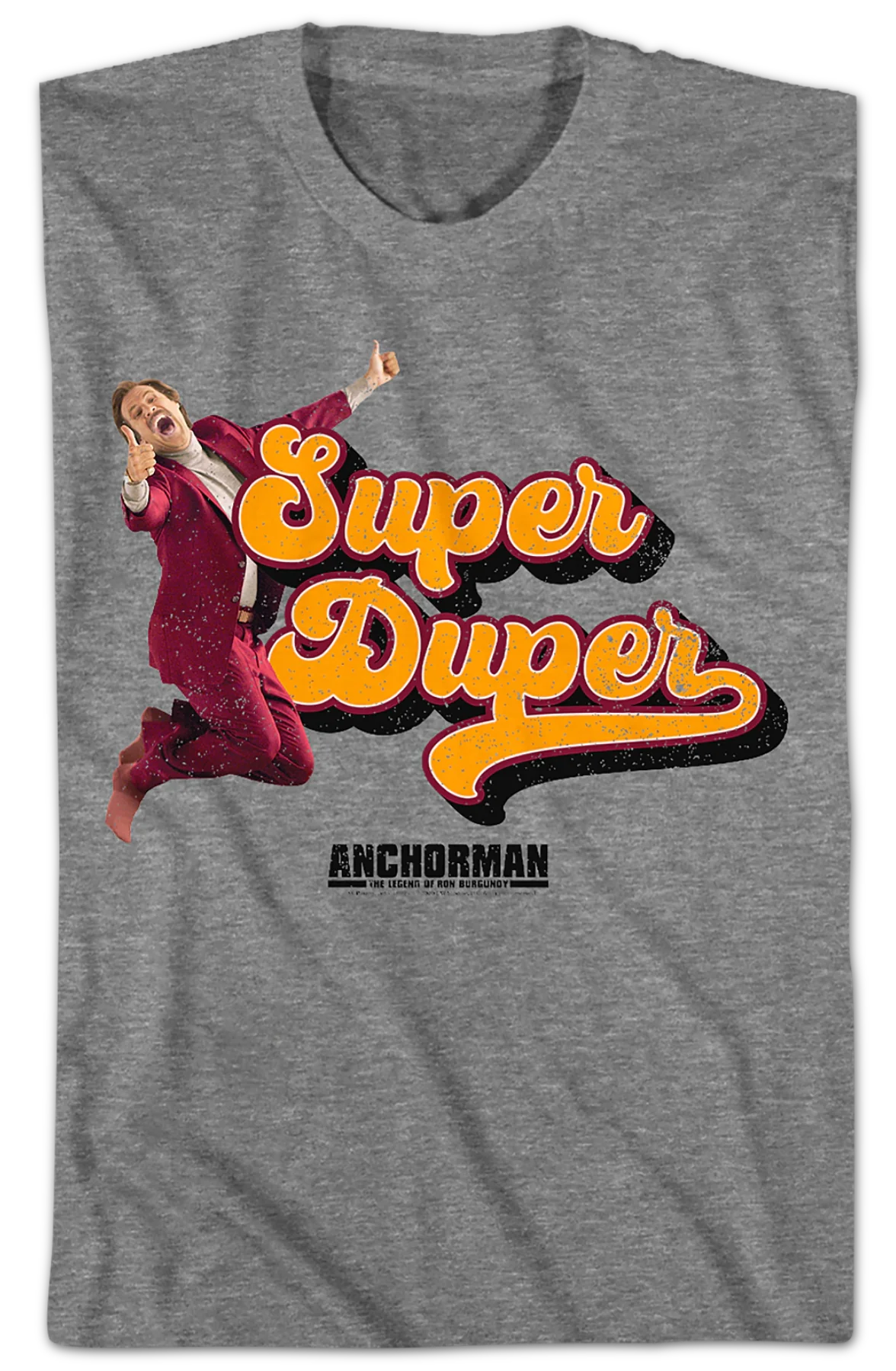 Ron Burgundy Super Duper Anchorman T-Shirt - Image 2