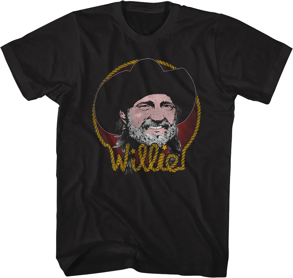 Rope Name Willie Nelson T-Shirt
