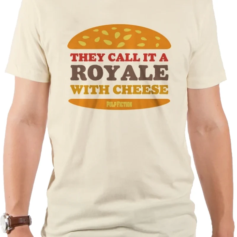Royale With Cheese Pulp Fiction T-Shirt
