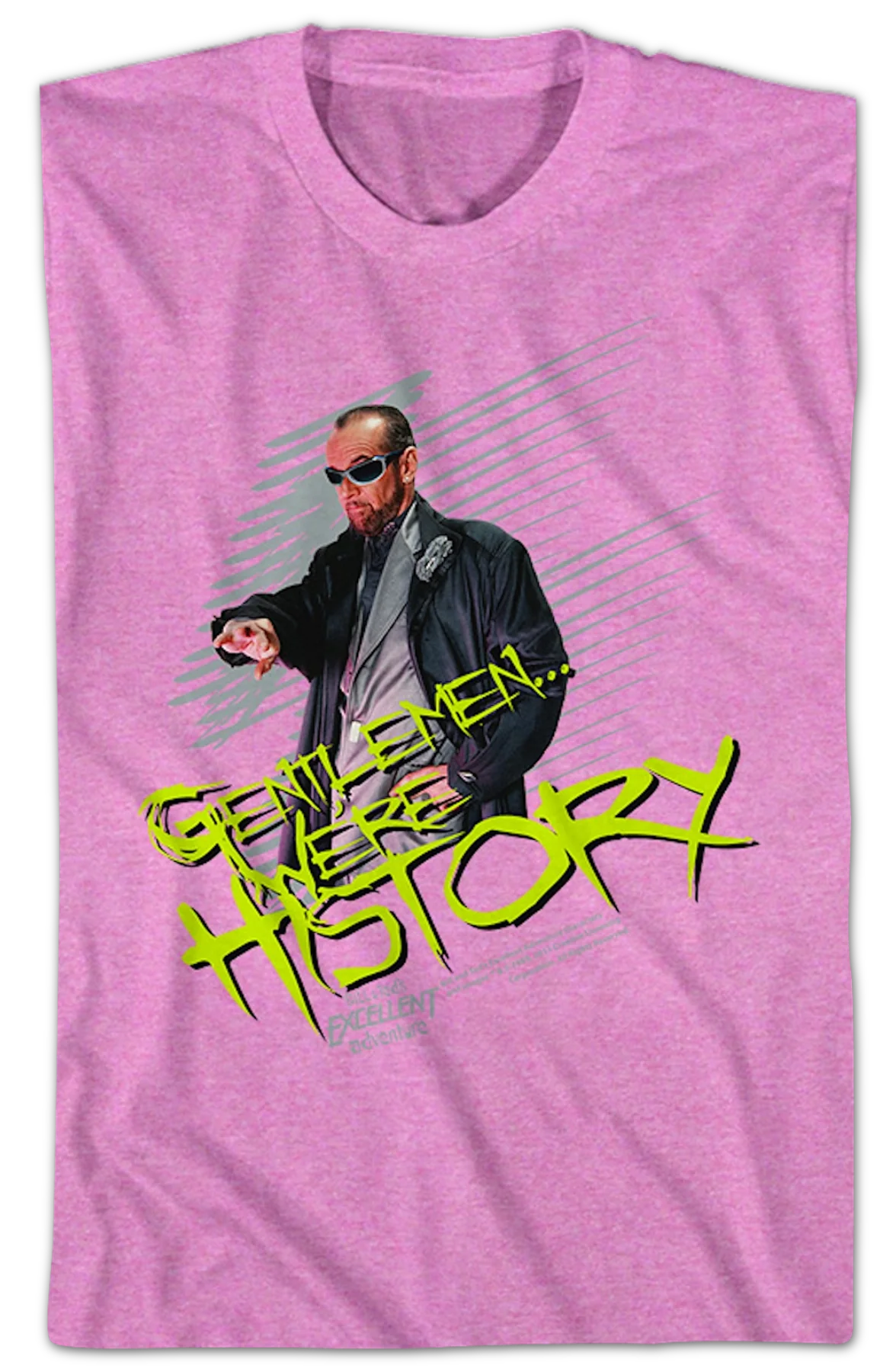 Rufus We're History Bill And Ted's Excellent Adventure T-Shirt - Image 2