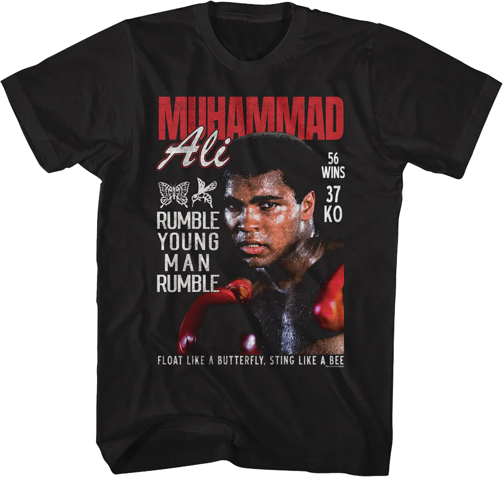 Rumble Young Man Rumble Muhammad Ali T-Shirt