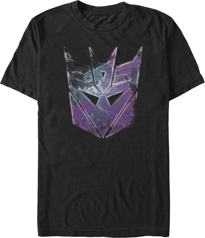 Rusted Decepticons Logo Transformers T-Shirt