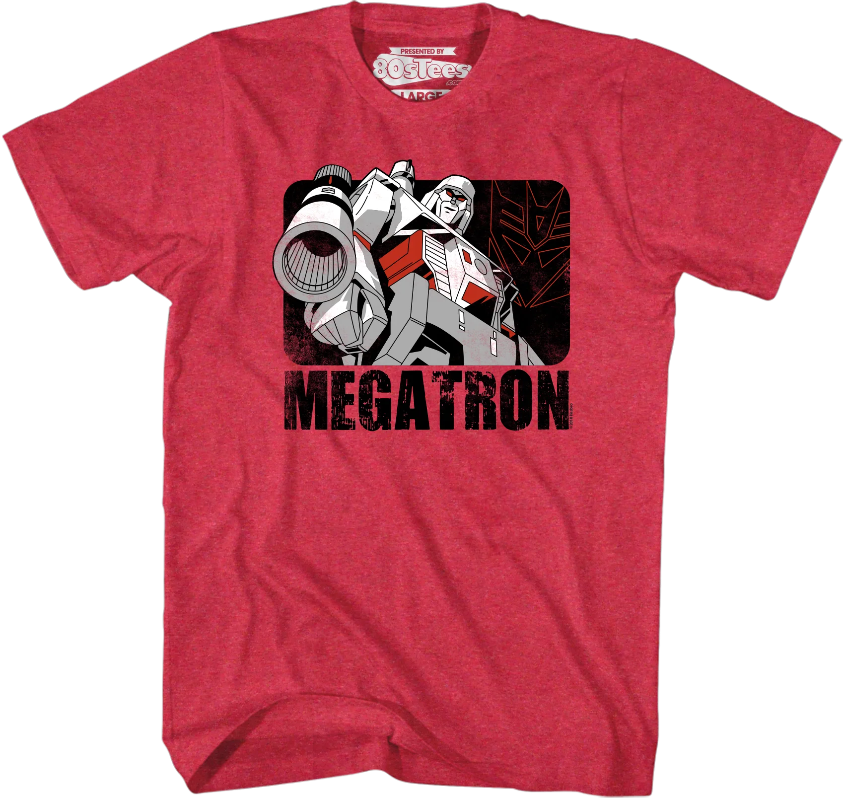 1986 Transformers Movie Such Heroic Nonsense Megatron T-Shirt