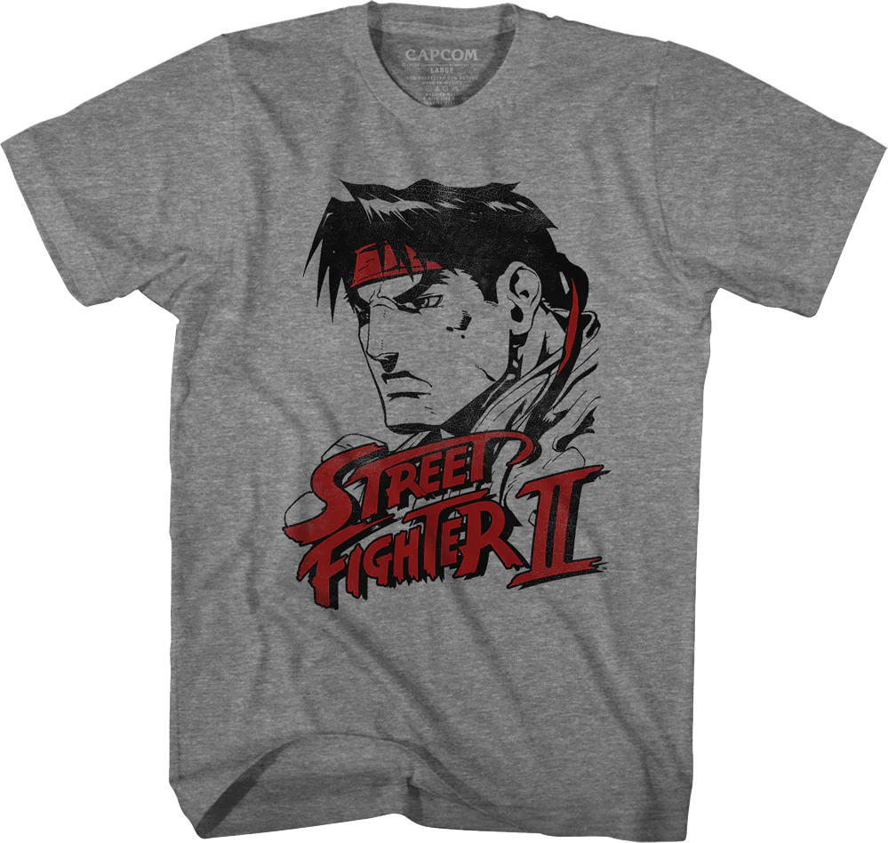 Ryu Sketch Street Fighter T-Shirt