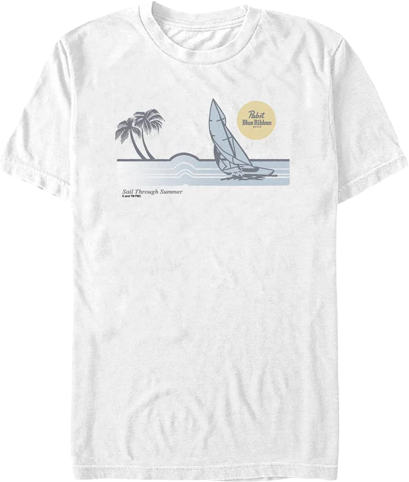 Sail Through Summer Pabst Blue Ribbon T-Shirt