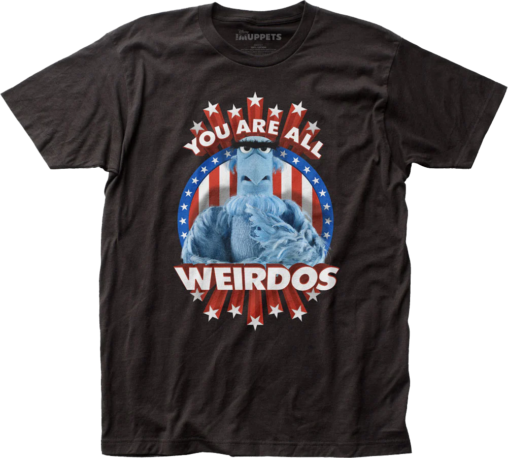 Sam Eagle You Are All Weirdos Muppets T-Shirt