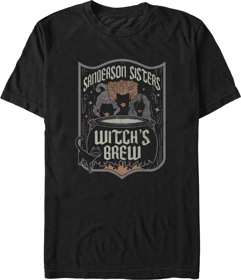 Sanderson Sisters Witch's Brew Hocus Pocus T-Shirt