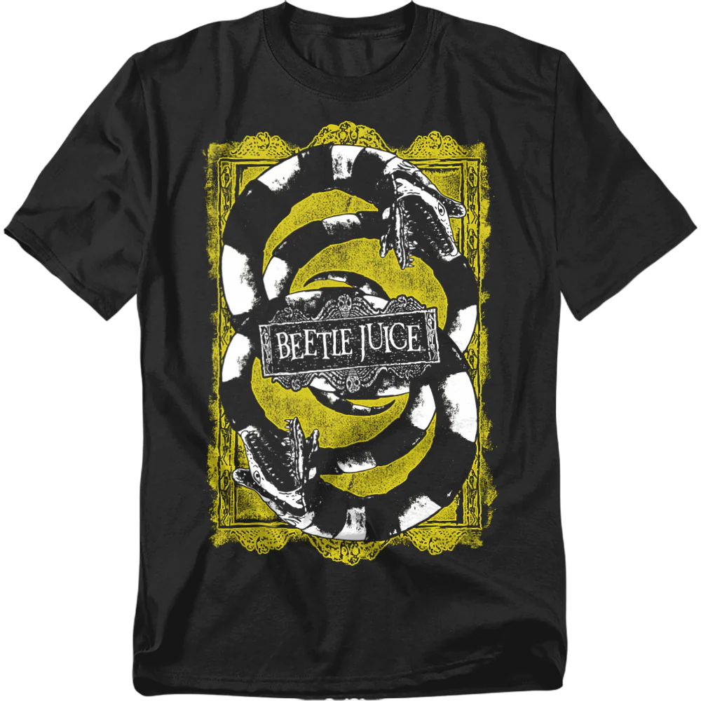 Sandworms & Logo Beetlejuice T-Shirt