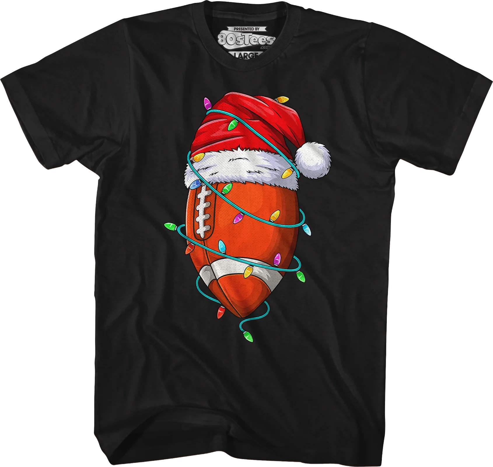 Santa Football T-Shirt