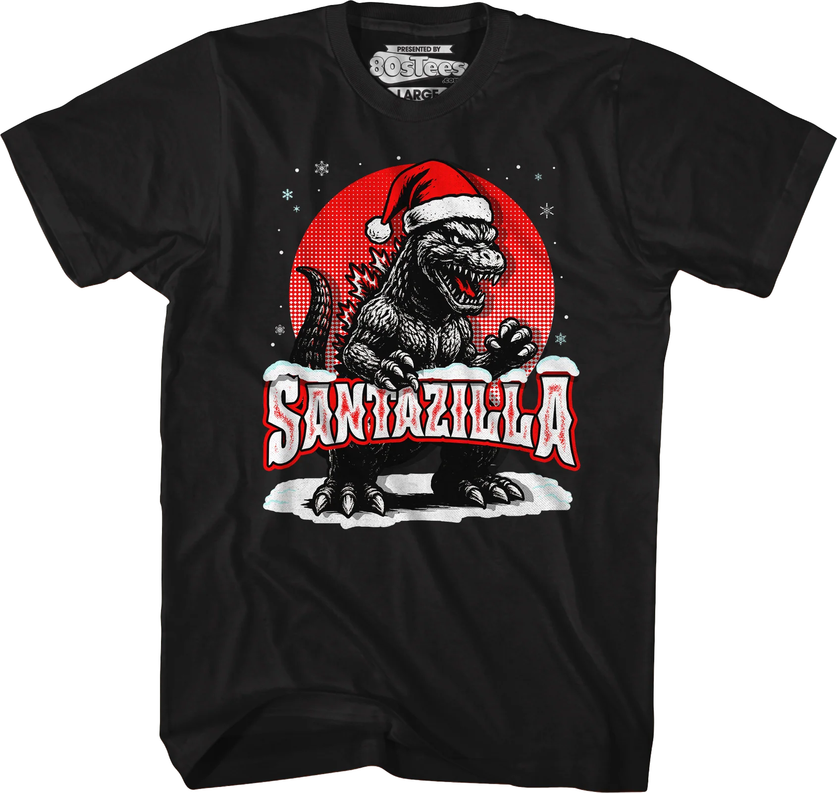 Santazilla T-Shirt - Image 4