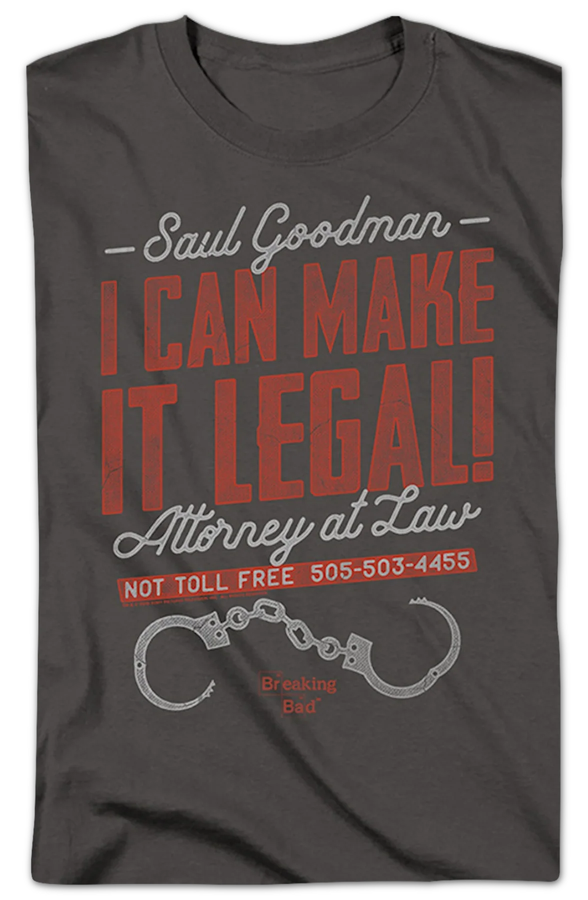 Saul Goodman I Can Make It Legal Breaking Bad T-Shirt - Image 2