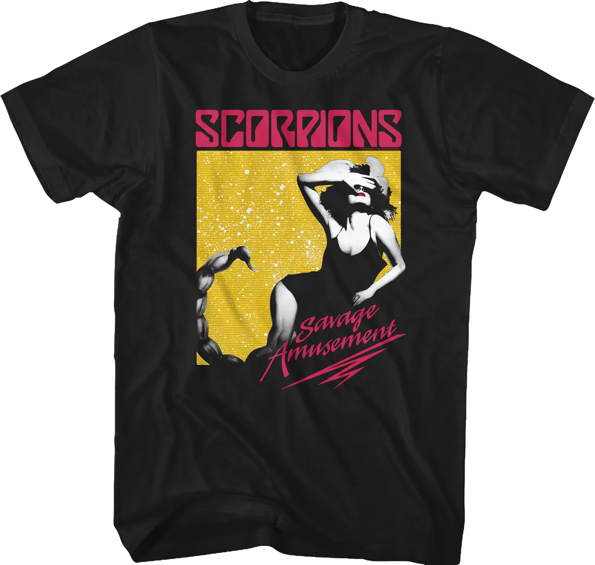 Savage Amusement Album Cover Scorpions T-Shirt