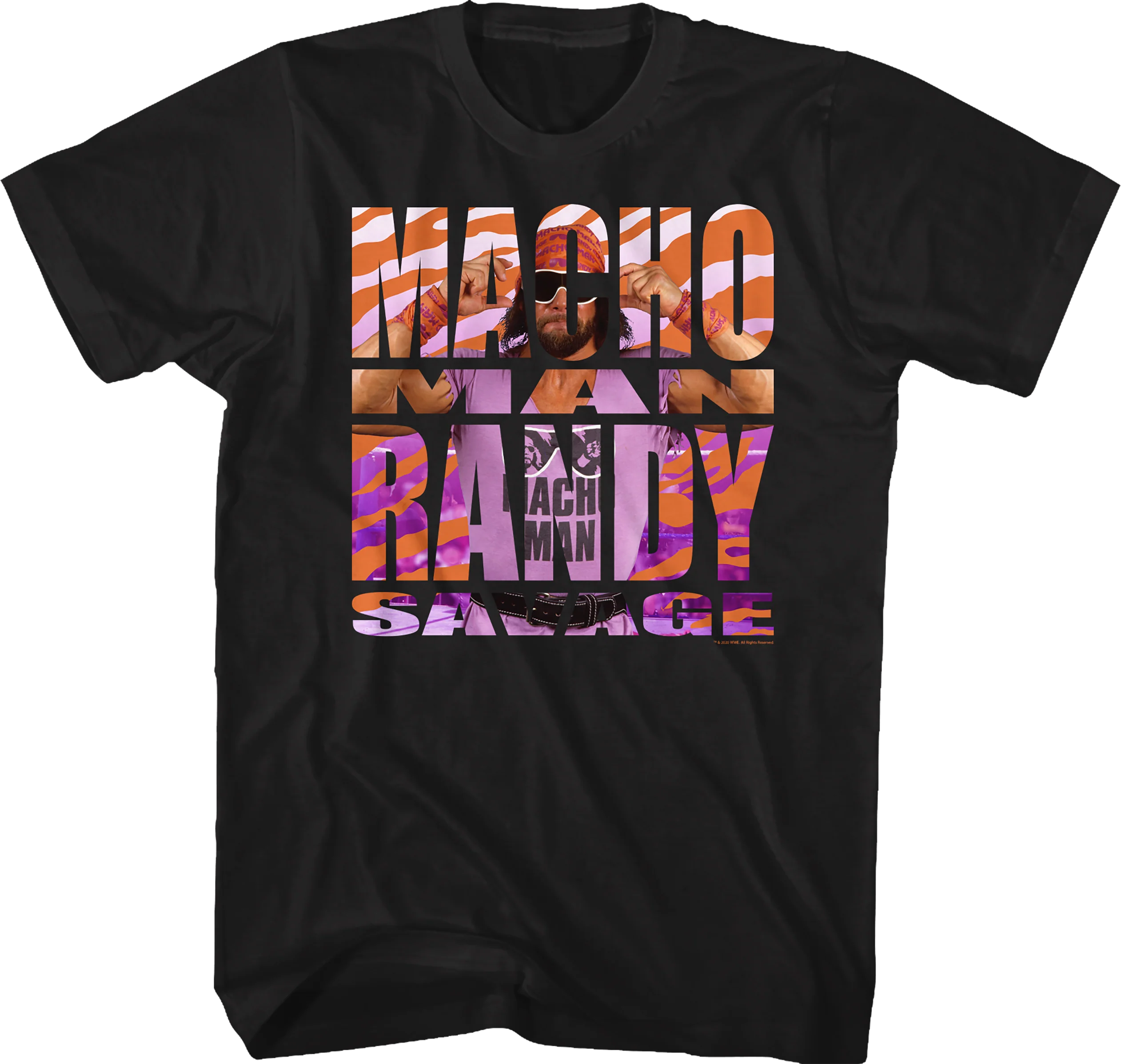 Savage Stripes Macho Man T-Shirt