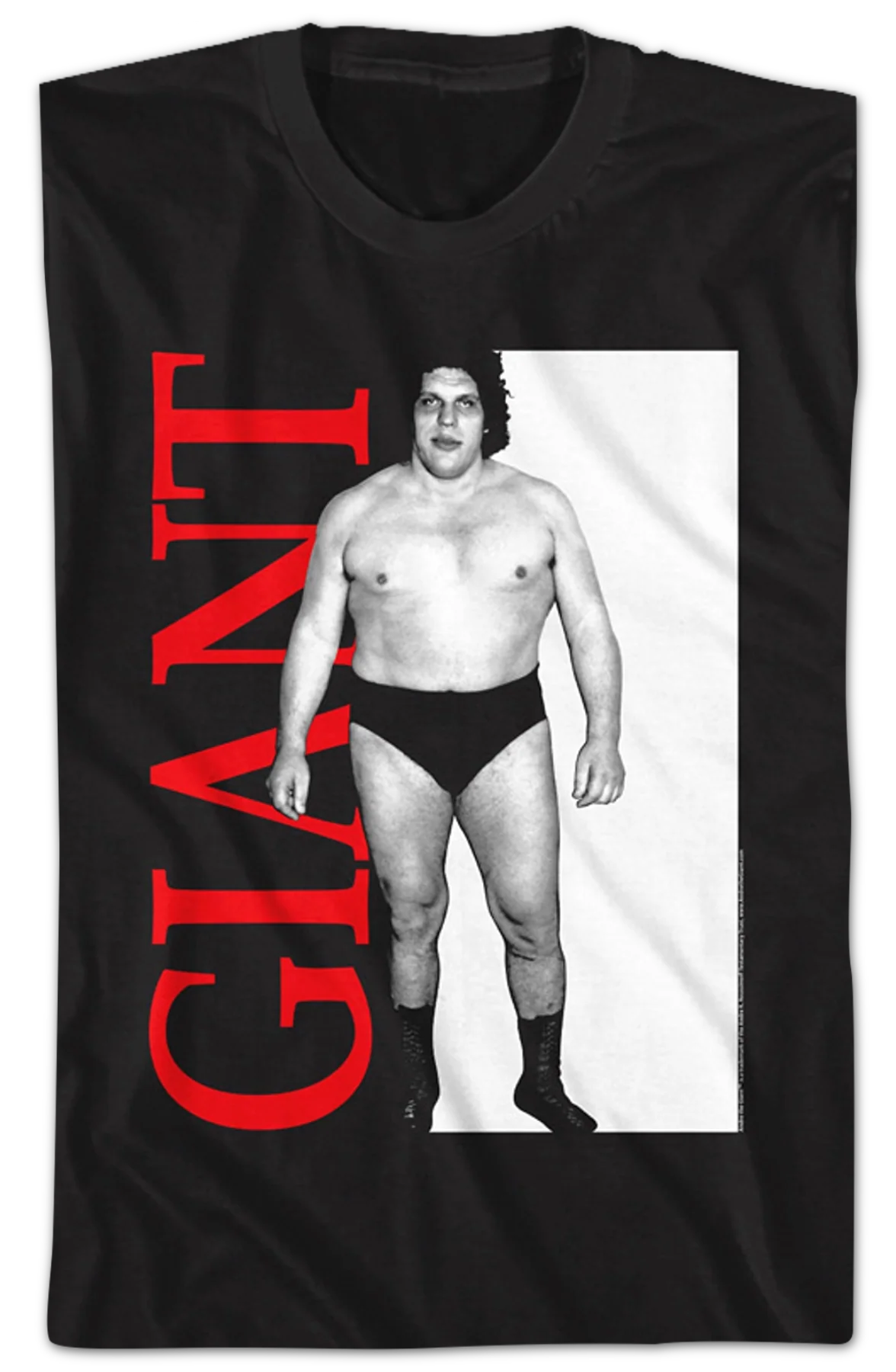 Scarface Poster Andre The Giant T-Shirt - Image 2