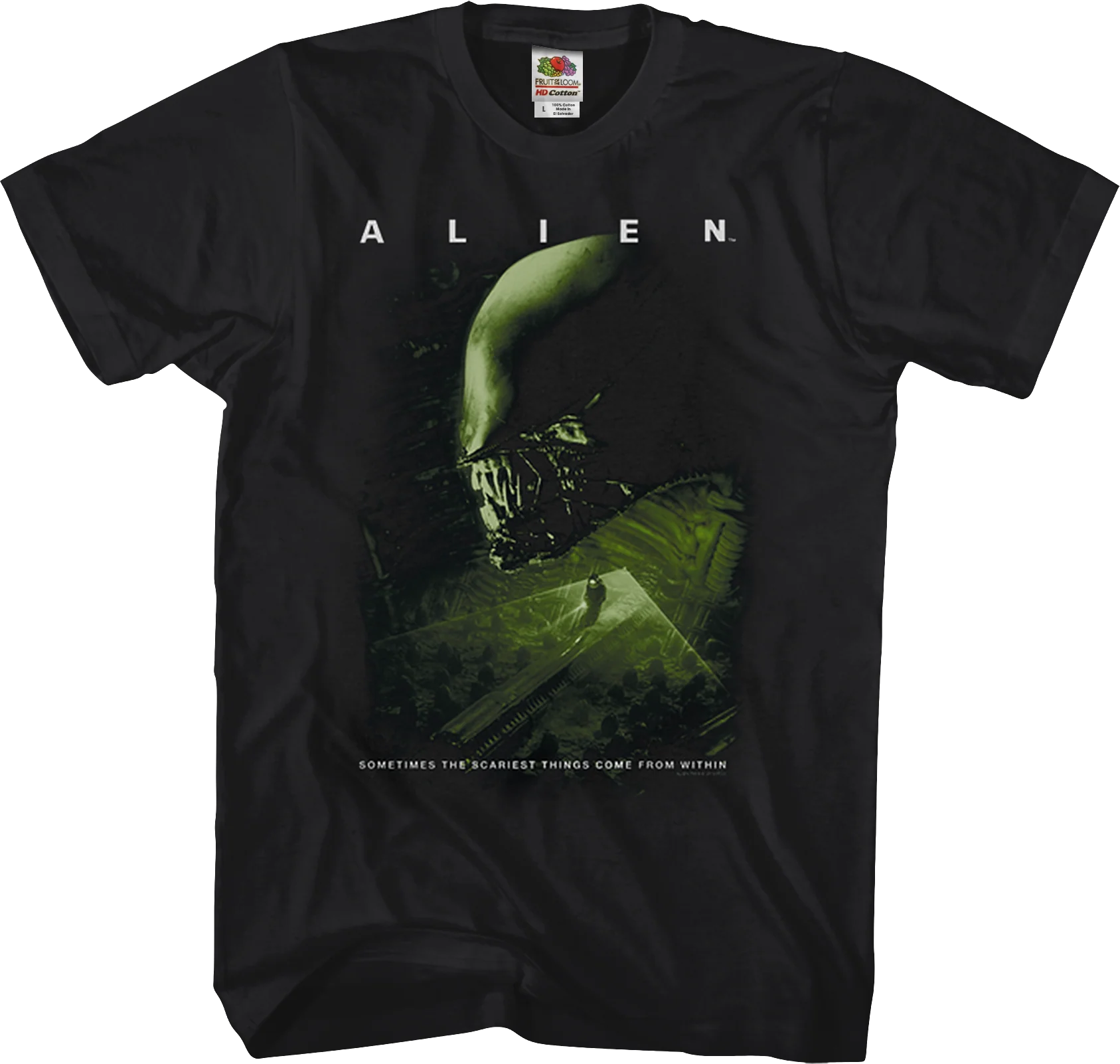 Scariest Things Come From Within Alien T-Shirt