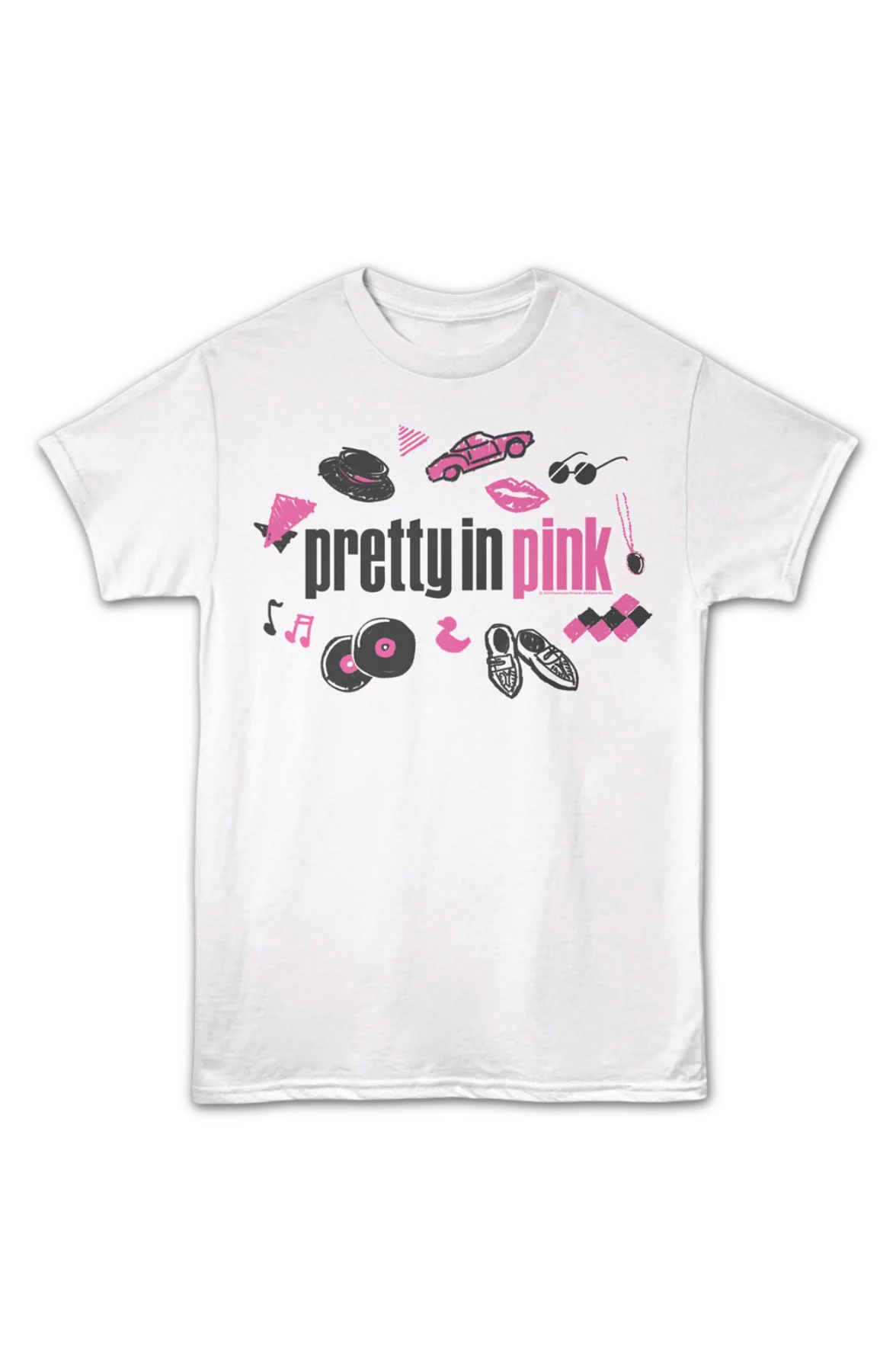 Scribble Icons Pretty In Pink T-Shirt - Image 2