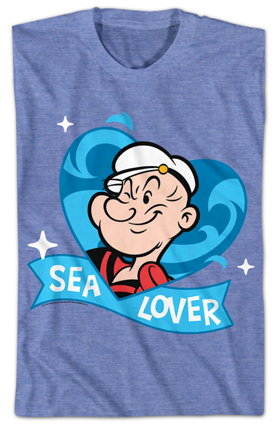 Sea Lover Popeye T-Shirt - Image 2