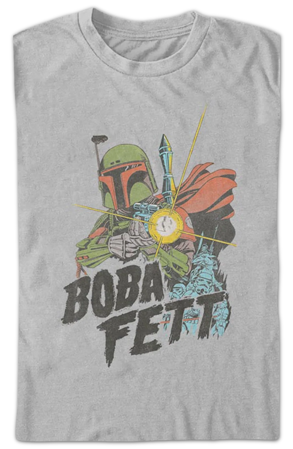 Searching Boba Fett Star Wars T-Shirt - Image 2