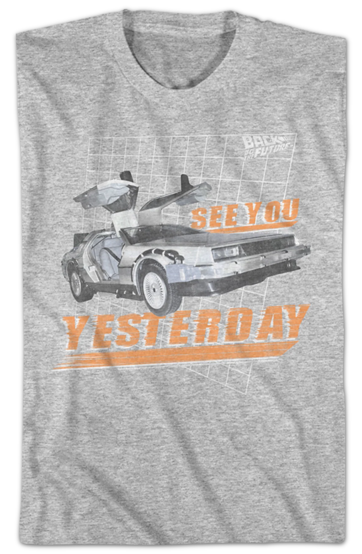 See You Yesterday Back To The Future T-Shirt - Image 2