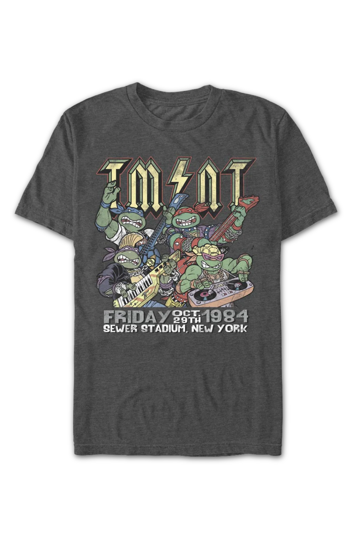 Sewer Stadium Rock Concert Teenage Mutant Ninja Turtles T-Shirt - Image 2