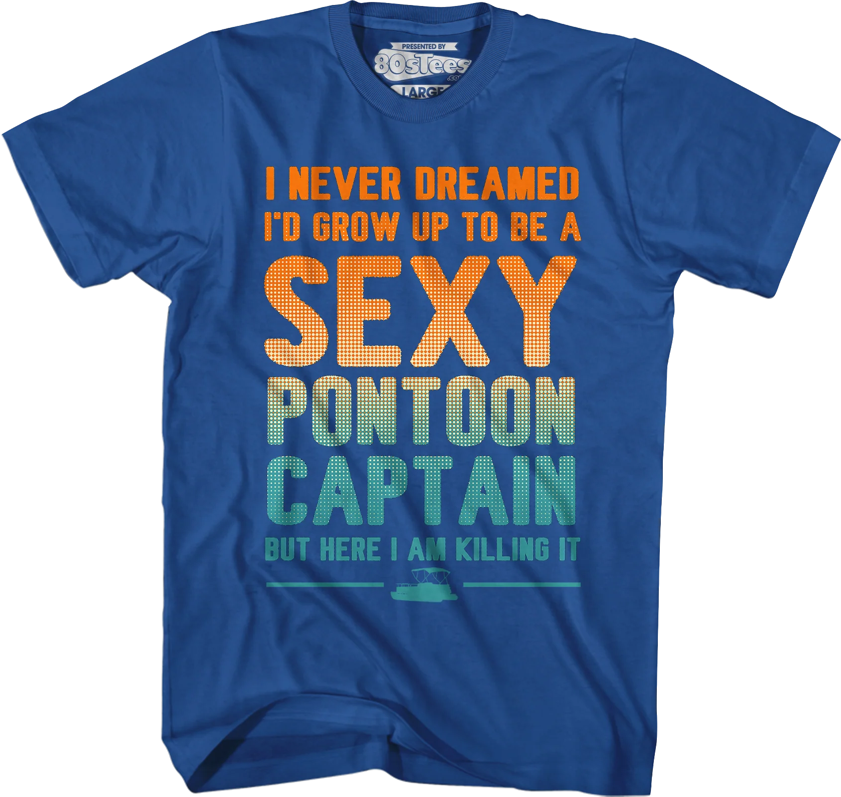 Sexy Pontoon Captain T-Shirt - Image 3