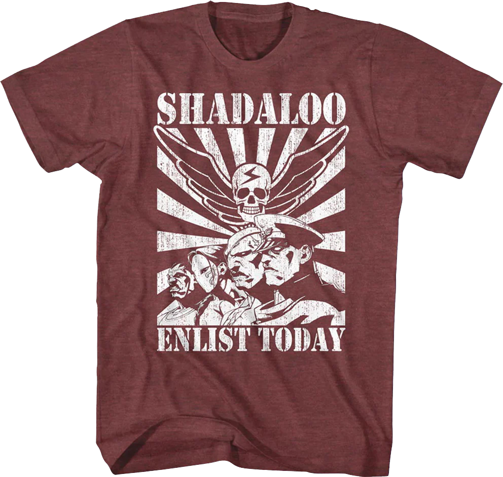 Shadaloo Propaganda Poster Street Fighter T-Shirt