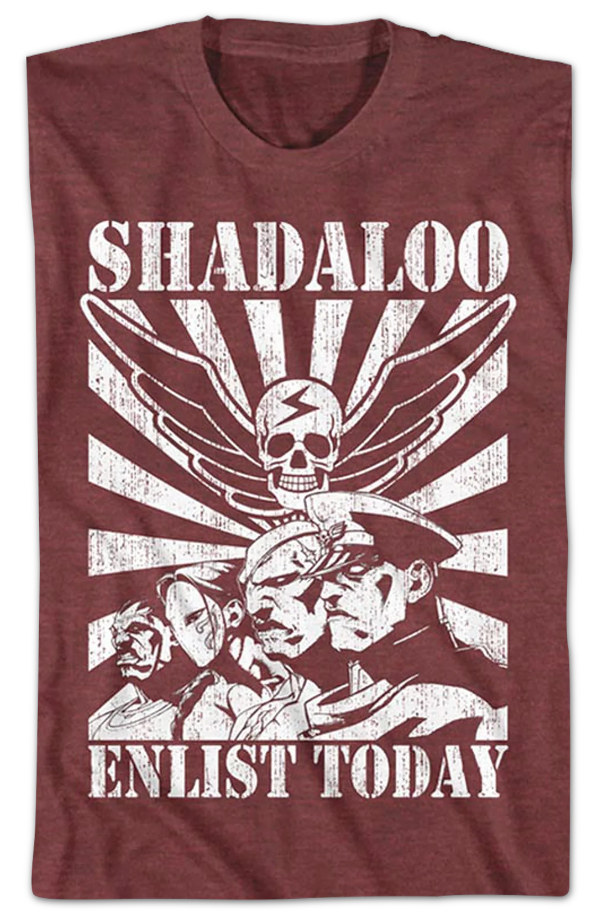 Shadaloo Propaganda Poster Street Fighter T-Shirt - Image 2