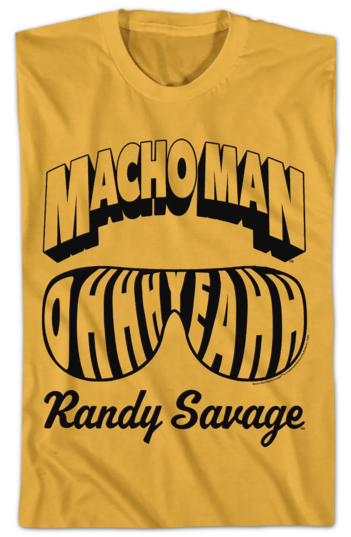 Shades Macho Man Randy Savage T-Shirt - Image 2