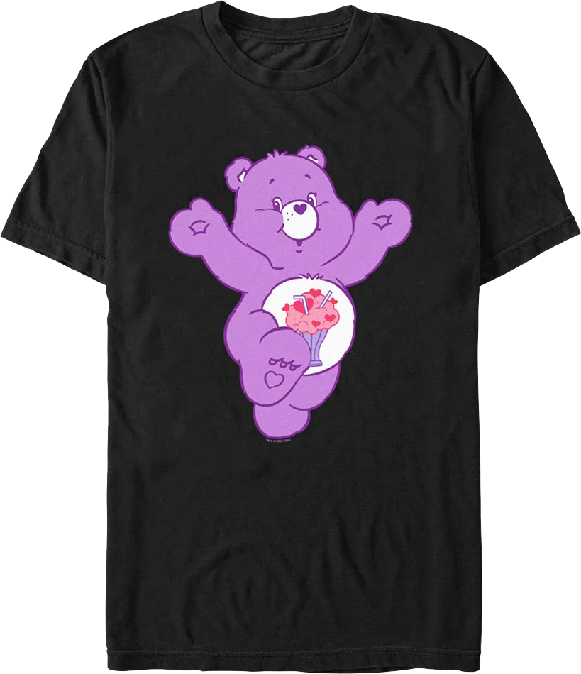 Share Bear Jump Care Bears T-Shirt