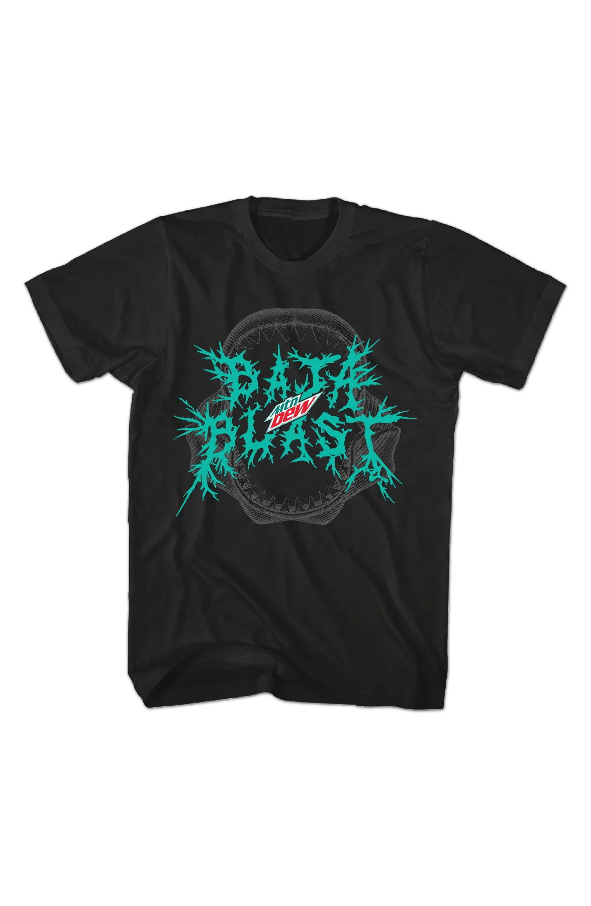 Shark Attack Baja Blast Mountain Dew T-Shirt - Image 2