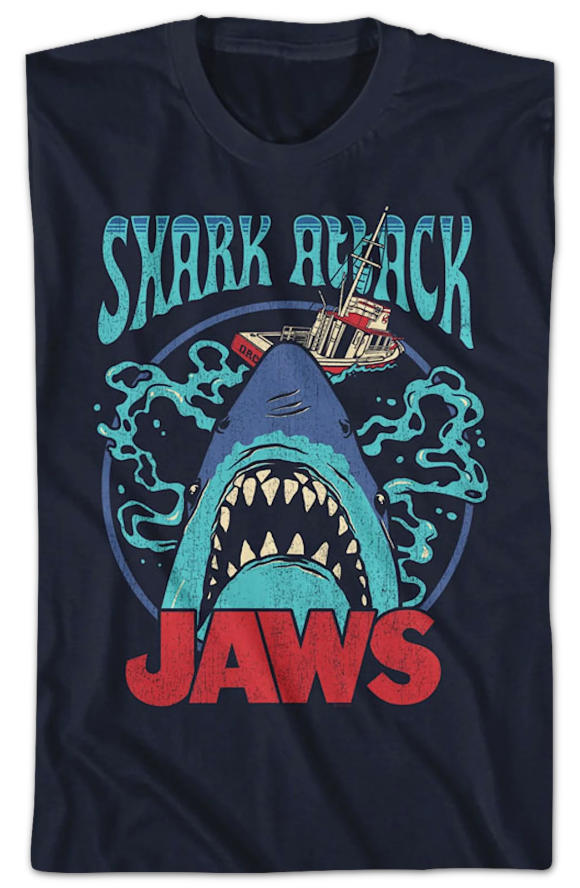 Shark Attack Circle Jaws T-Shirt - Image 2