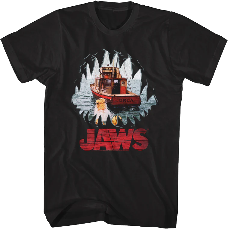 Shark Mouth POV Jaws T-Shirt
