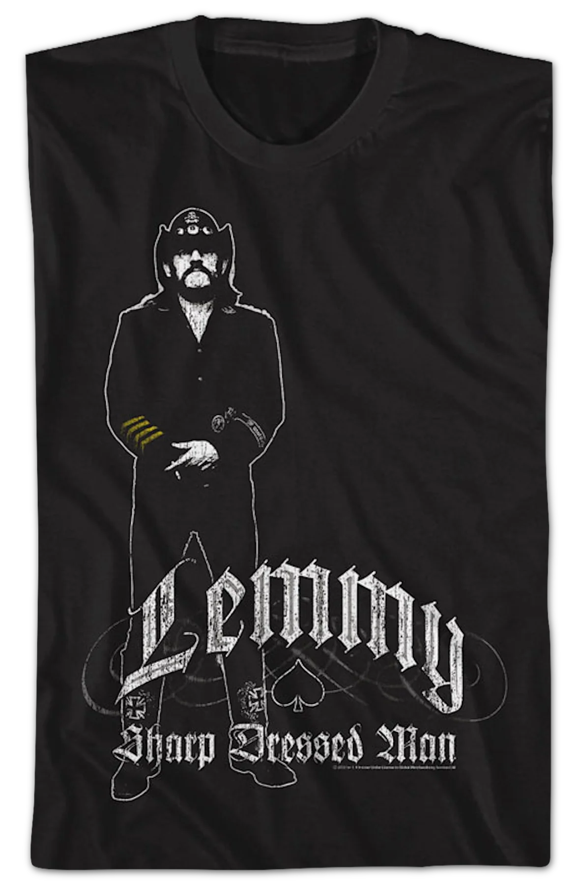 Sharp Dressed Man Lemmy T-Shirt - Image 2
