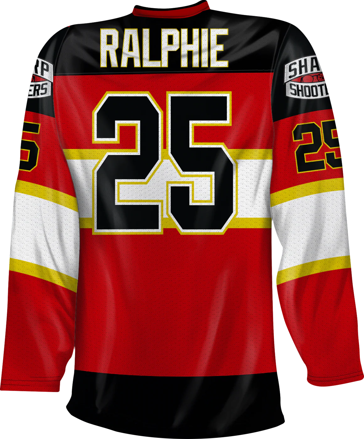 Sharp Shooters Christmas Story Hockey Jersey - Image 2