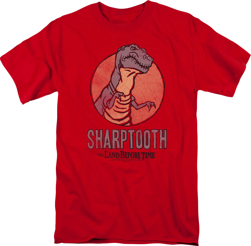 Sharptooth Land Before Time T-Shirt