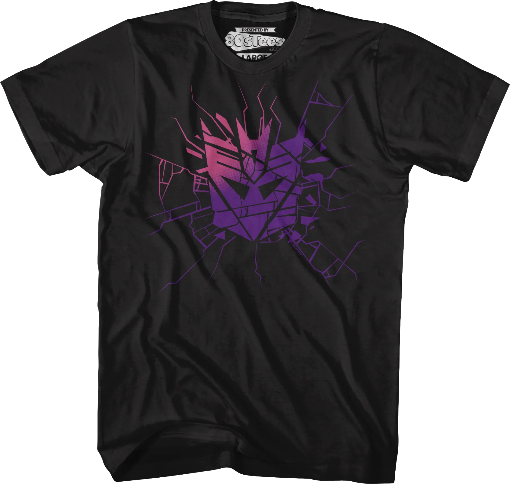 Shattered Glass Decepticons Logo Transformers T-Shirt