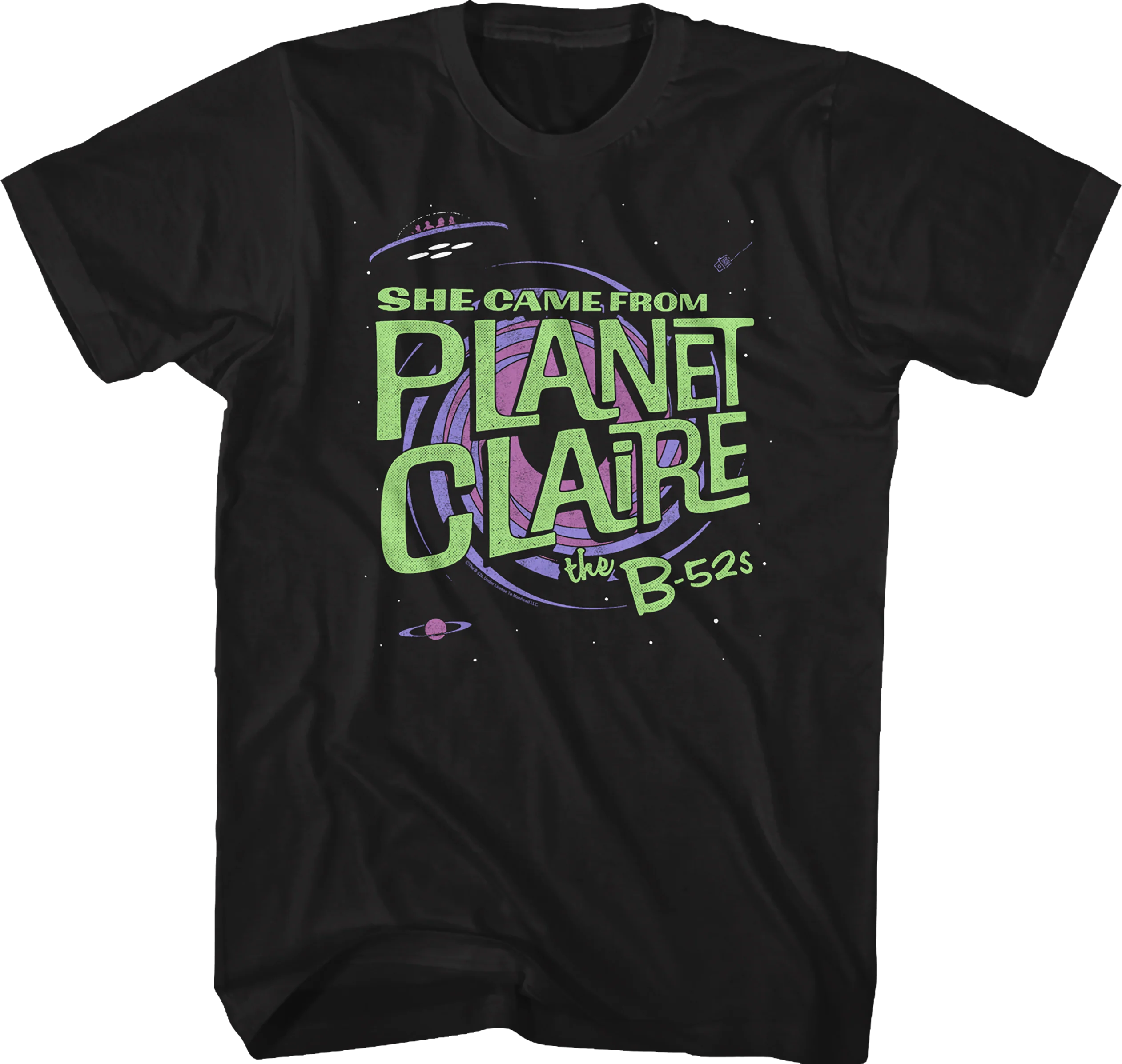 She Came From Planet Claire B-52s T-Shirt