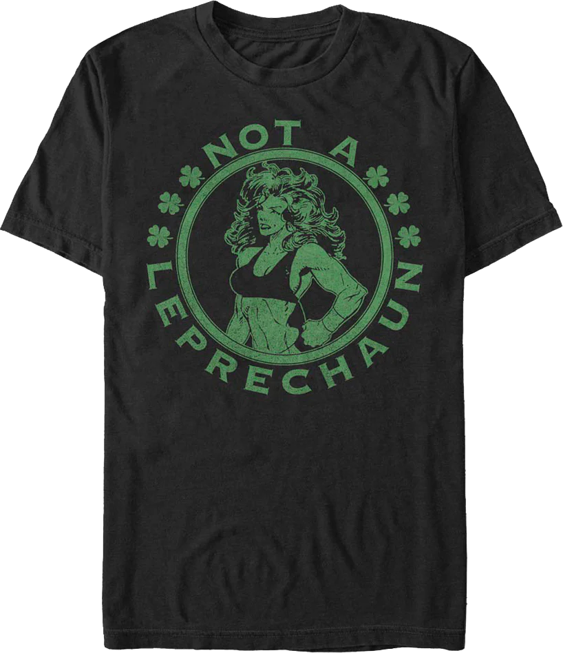 She-Hulk Not A Leprechaun Marvel Comics T-Shirt