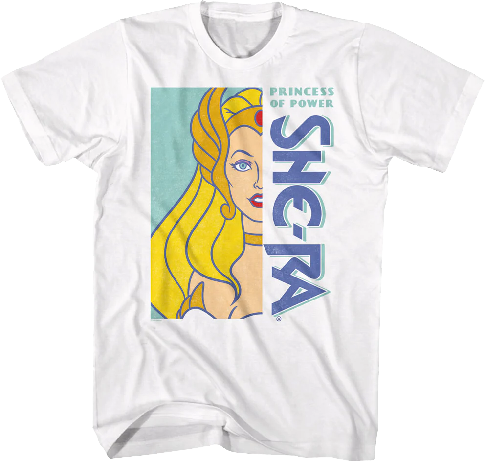 She-Ra Crop Photo Masters of the Universe T-Shirt