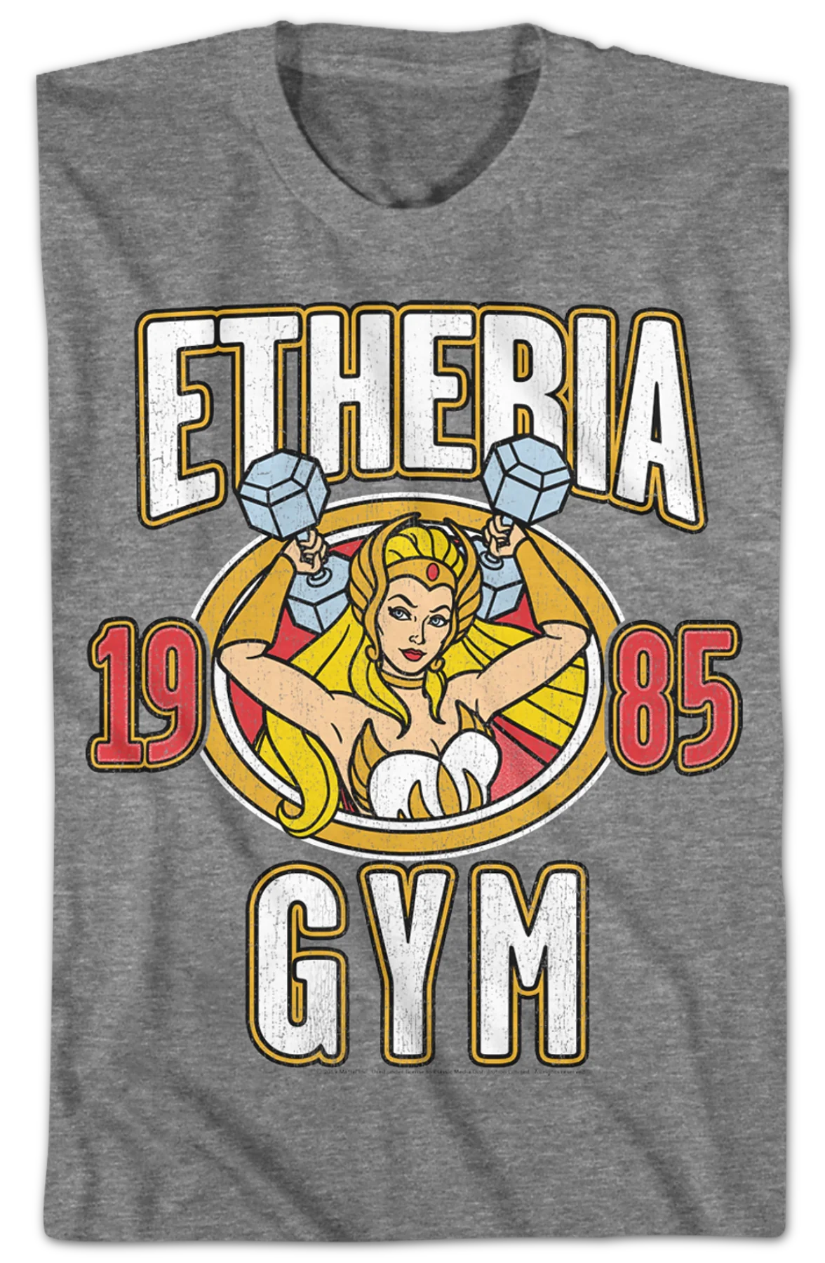 She-Ra Etheria Gym Masters of the Universe T-Shirt - Image 2