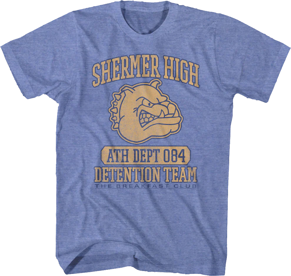 Shermer High Detention Team Breakfast Club T-Shirt