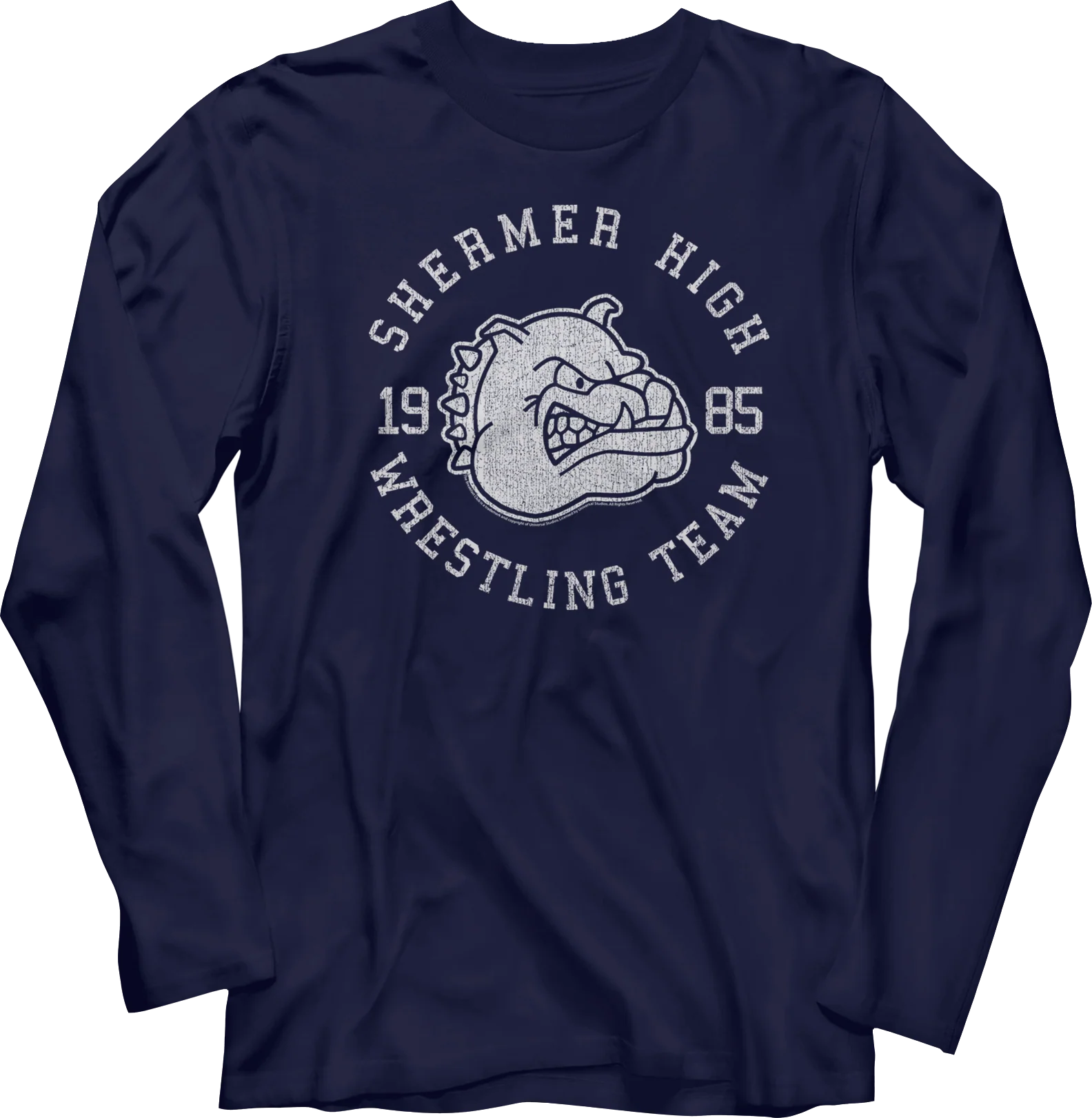 Shermer High Wrestling Team Breakfast Club Long Sleeve Shirt