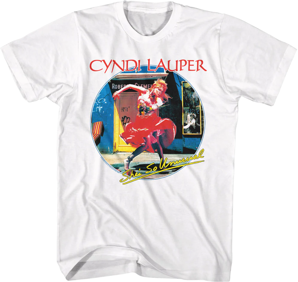 She's So Unusual Cyndi Lauper T-Shirt