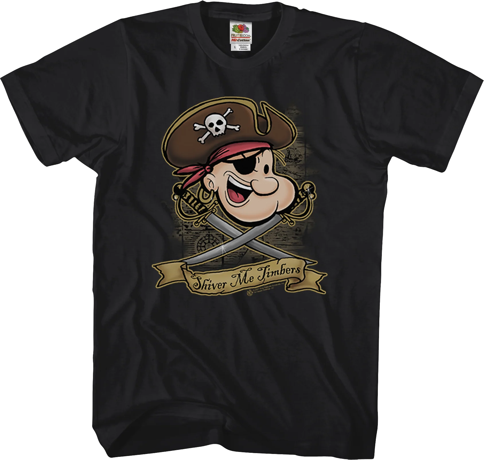 Shiver Me Timbers Popeye T-Shirt