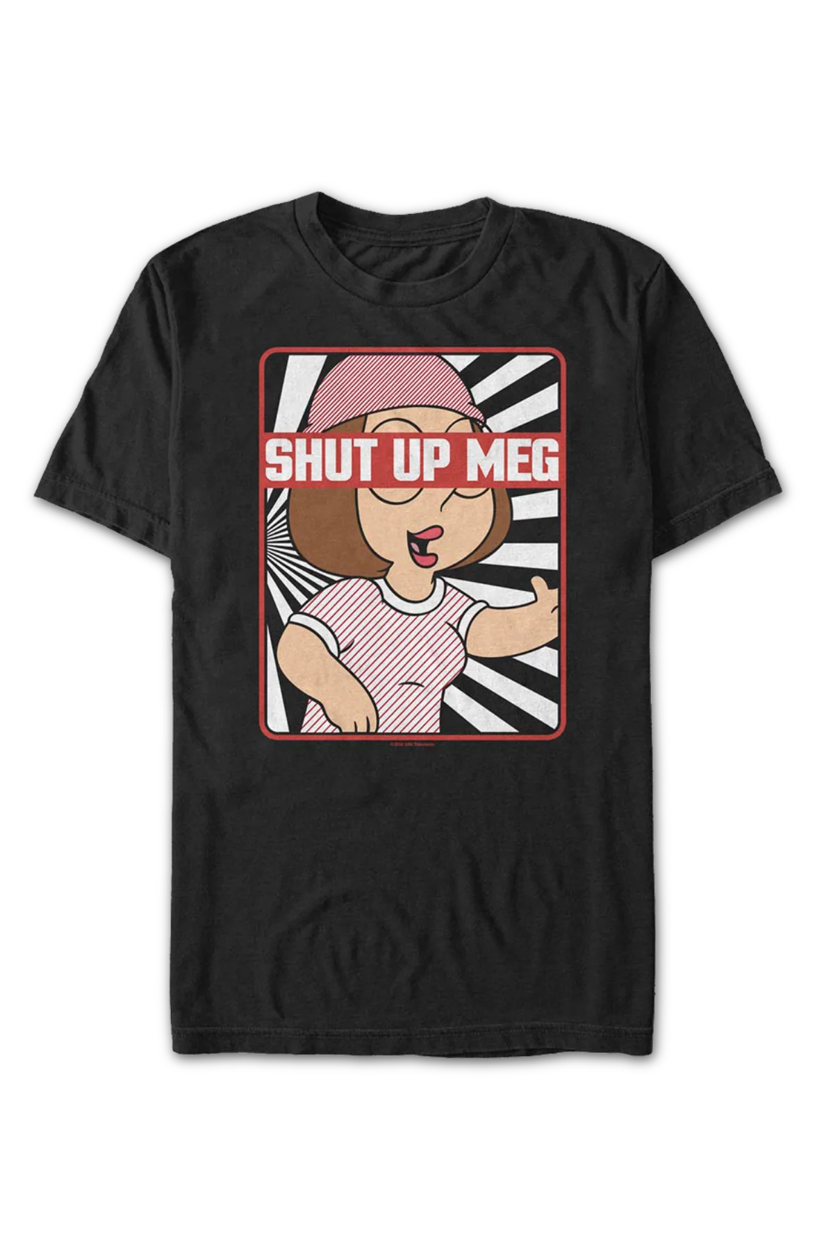Shut Up Meg Family Guy T-Shirt - Image 2
