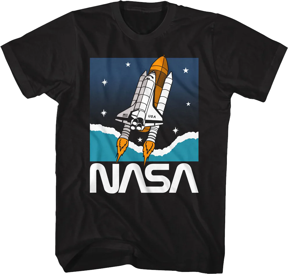 Shuttle In Space NASA T-Shirt