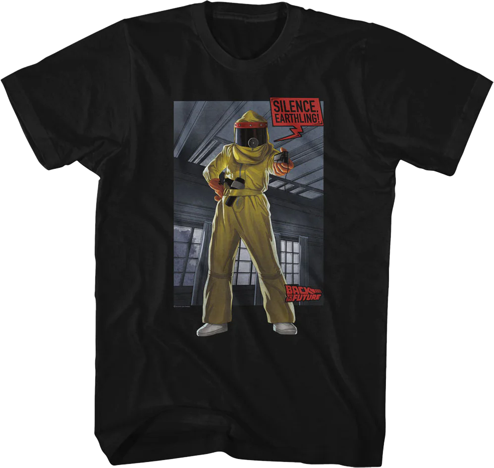 Silence Earthling Back To The Future T-Shirt